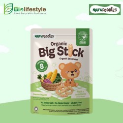 Natufoodies Organic Big Stick 20g - Garden Veggies