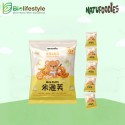 Natufoodies Rice Puff - Banana & Pumpkin (In Strip 5g x 5 Packs)