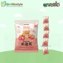 Natufoodies Rice Puff - Strawberry Banana (In Strip 5g x 5 Packs)