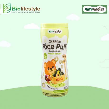 Natufoodies Organic Rice Puff 42g - Avocado