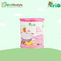 Erio Organic Baby Cereal Oatmeal with Banana Mixed Berry & Chia 200g