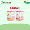(Combo Pack Of 2) Erio Organic Baby Cereal Oatmeal with Banana Mixed Berry & Chia (200g x 2)