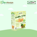 Natufoodies Waffle Crisp 20g - Kiwi, Grape & Kale 