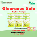 *Clearance Sale* (Combo Pack Of 6) Erio Organic Baby Cereal With Probiotic - Ancient Grains with Kale, Potato & Chia (200g x 6) 