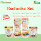 *Exclusive Set* Erio Organic Black Rice Yogurt Puffs (45g x 2pcs) + (15g x 2pcs)_232154