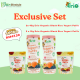 *Exclusive Set* Erio Organic Black Rice Yogurt Puffs (45g x 2pcs) + (15g x 2pcs)_232155