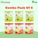 (Combo Pack Of 6) Erio Organic Baby Cereal With Prebiotic - Ancient Grains (200g x 6)