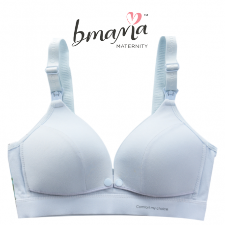 Bmama Comfort Nursing Bra (Blue)
