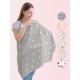 Bmama Breastfeeding Nursing Cover 100% Cotton without Net Apron Shawl Cloth Blanket
