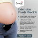 Bmama Adjustable Elastic Maternity Pregnancy Waistband Belt Waist Extender Band (4pcs)