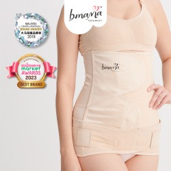 Bmama 2in1 Belly and Pelvic Binder Satin Set (Golden Girdle)