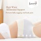 Modal Seamless High Waist Panties Set - HP13