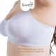 Premium Cooling Nursing Bra Top Open Nursing Clips - BR1101 L.Blue