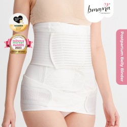 Bmama Pure Cotton Anti Allergy Belly Binder Set (3 Straps)