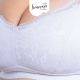 Bmama Premium Green Tea Lace Top Open Nursing Bra (Purple)