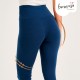 Bmama Slim Fit Stretchable High waist Maternity Legging (Blue)