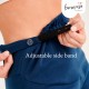 Bmama Slim Fit Stretchable High waist Maternity Legging (Blue)