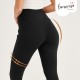 Bmama Slim Fit Stretchable High Waist Maternity Legging (Black)