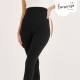 Bmama Slim Fit Stretchable High Waist Maternity Legging (Black)