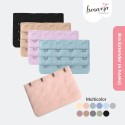 Bmama Women Bra Extenders 4-hooks 3-rows Bra Strap Extension (5pcs/pack)