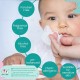 [One Carton] 9x80pcs Baby Hand Mouth Wipes / Wet Tissue | Alcohol-free, paraben-free, fragrance-free wipe