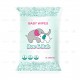 10pcs Baby Hand Mouth Wipes / Cleaning Wet Tissue | Alcohol-free, paraben-free, fragrance-free wipe / Tisu Basah Bayi