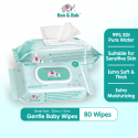 80pcs Non alcohol BABY WIPES Wet Tissue Baby wet wipe multipurpose tisu basah baby tissue basah wet tisu