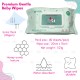 80pcs Non alcohol BABY WIPES Wet Tissue Baby wet wipe multipurpose tisu basah baby tissue basah wet tisu