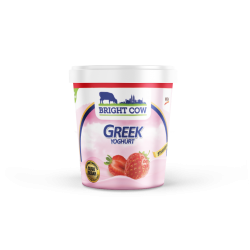 Bright Cow Greek Yogurt Strawberry 400g