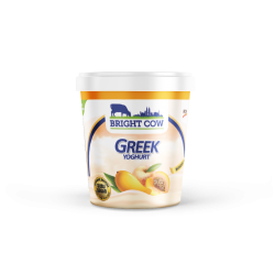 Bright Cow Greek Yogurt Mango Peach 400g