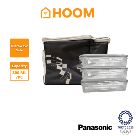 Hoom Olympic Meal Prep Bag with Food Container