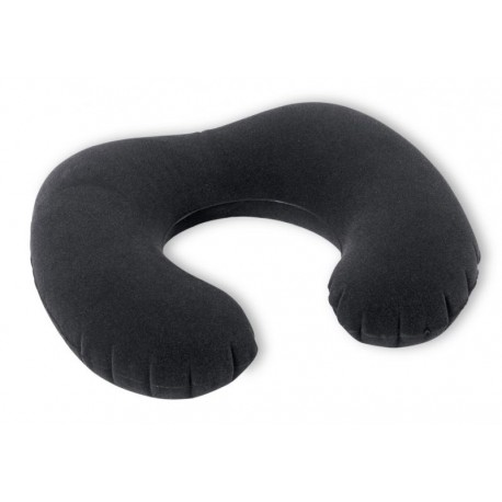Intex - Inflatable Travel Pillow Head Rest Cushion Black