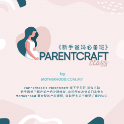 Parentcraft Mandarin Class - 新手爸妈必备班 （位子有限）