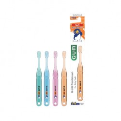 GUM Kids Toothbrush For Baby Teeth 3-6 Years Soft