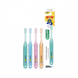 GUM Toothbrush For Permanent Teeth For 7-12 Years Soft
