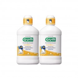 (Twin Pack) GUM Mouthwash Fruit Mint Flavor For Children 250ml