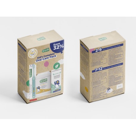 [Special Bundle] Gum 7-12 Years Old Oral Care Pack