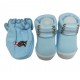 Earth Bebe Mitten and Booties Set - Light Blue (EB-MT02012)