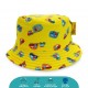 Cheekaaboo Reversible Bucket Hat - Camper Van (Summer Paradise)