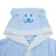 Cheekaaboo Kids Premium Bamboo Embroidery Bathrobe - Blue Bear (3 - 8 yrs)