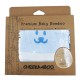 Cheekaaboo Kids Premium Bamboo Embroidery Bathrobe - Blue Bear (3 - 8 yrs)