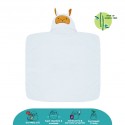 Cheekaaboo Premium Bamboo Hooded Towel - White / Sheep (Newborn - 6 Years)