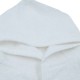Cheekaaboo Premium Bamboo Hooded Bathrobe - White (Newborn - 36 mths)