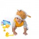 Cheekaaboo Premium Bamboo Hooded Towel - White / Sheep (Newborn - 6 Years)