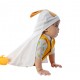 Cheekaaboo Premium Bamboo Hooded Towel - White / Sheep (Newborn - 6 Years)