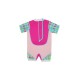Cheekaaboo Chittybabes Thermal Swimsuit - Pink Monster (Monster Family)