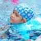 Cheekaaboo Protective Waterproof Swim Cap - Blue Monster (2-8 years)