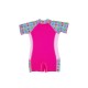 Cheekaaboo Wobbie Suit Thermal Swimsuit - Pink Monster (Monster Family)
