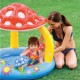 Cheekaaboo Intex Mushroom Sunshade Baby Pool Children Pool, Baby Outdoor Mushroom Swimming Pool FOC Air Pump Pit Ball Repair Kit