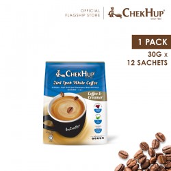 Chek Hup 2 in 1 Ipoh White Coffee (Coffee and Creamer) (30g x 12 sachets)
